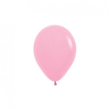 ''Bubblegum Pink'' spalvos balionas (25cm) - 100vnt