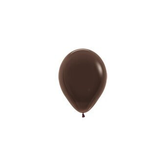 ''Chocolate Brown'' spalvos balionas (12cm) - 50vnt