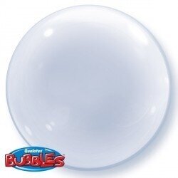 Deco bubble balionas 24'' skaidrus