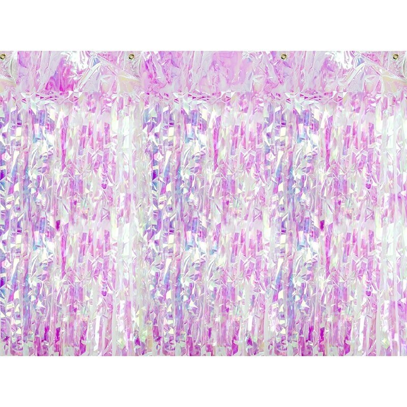 Dekoracija ''Persiliejančių spalvų lietutis'' 90 x 250cm