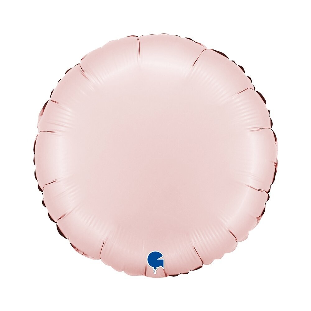 Folinis balionas apskritimas ''Satin Pastel Pink'' Folinis balionas apskritimas ''Satin Pastel Pink''