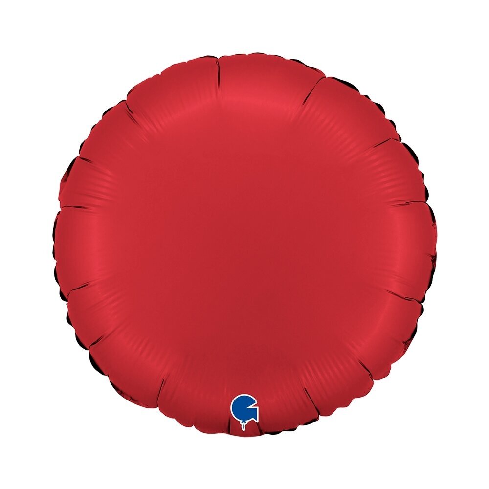 Folinis balionas apskritimas ''Satin Rubin Red'' Folinis balionas apskritimas ''Satin Rubin Red''
