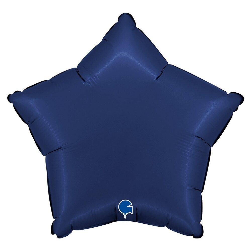 Folinis balionas žvaigždutė ''Satin Blue Navy'' Folinis balionas žvaigždutė ''Satin Blue Navy''