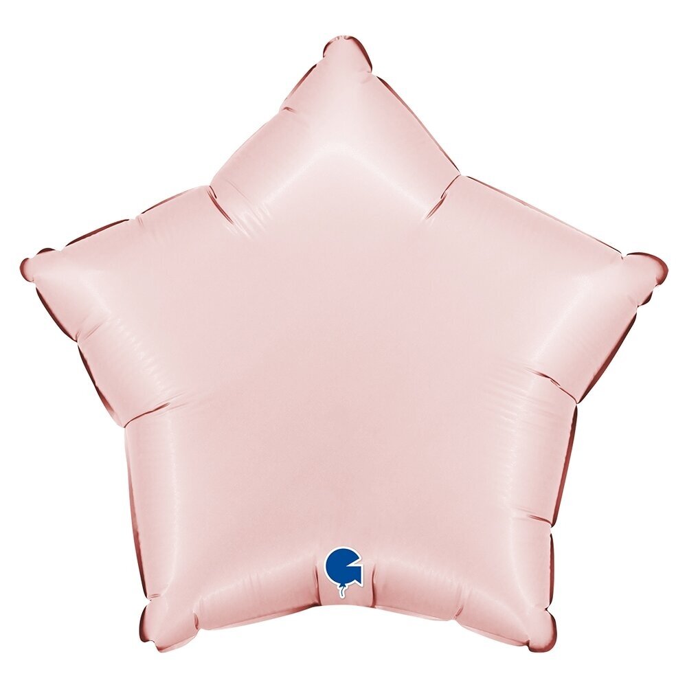 Folinis balionas žvaigždutė ''Satin Pastel Pink'' Folinis balionas žvaigždutė ''Satin Pastel Pink''