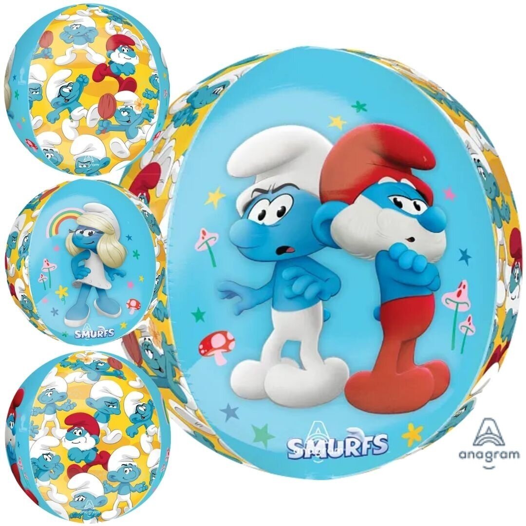 Folinis orbz balionas ''Smurfai''