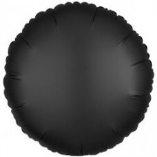 Folinis balionas apskritimas, juodas