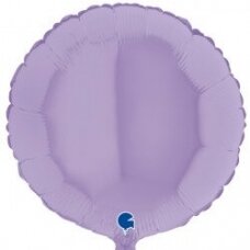 Folinis balionas apskritimas, matinis violetinis