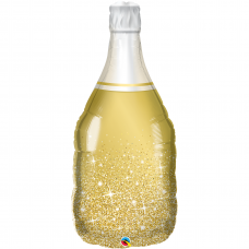 Folinis balionas ''Auksinis šampano butelis''