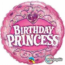 Folinis balionas ''Birthday Princess''