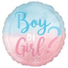 Folinis balionas ''Boy or Girl?''
