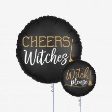 Folinis balionas ''Cheers witches''