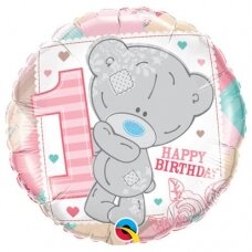 Folinis balionas ''Happy Birthday - mergaitei''