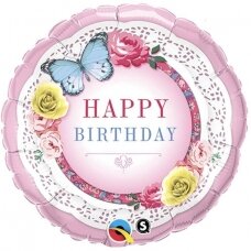 Folinis balionas ''Happy Birthday - neriniai''