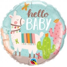 Folinis balionas ''Hello Baby''