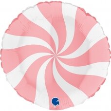 Folinis balionas ledinukas, matinis rožinis