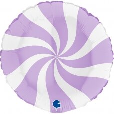 Folinis balionas ledinukas, matinis violetinis
