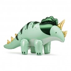 Folinis balionas ''Žalias triceratopsas''