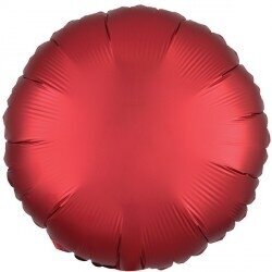 Folinis balionas apskritimas, raudonas
