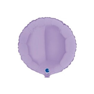 Folinis balionas apskritimas, matinis violetinis
