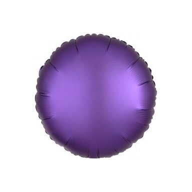 Folinis balionas apskritimas, violetinis