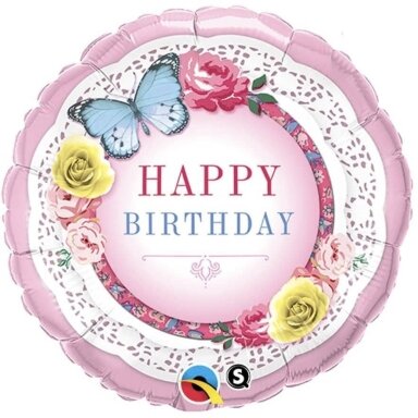 Folinis balionas ''Happy Birthday - neriniai''