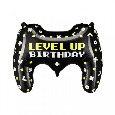 Folinis balionas ''Level Up Birthday''