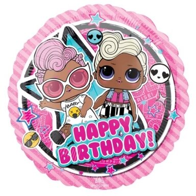 Folinis balionas ''LOL Happy Birthday''