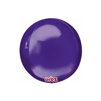 Folinis balionas orbz, violetinis