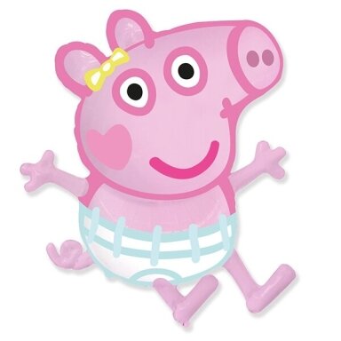 Folinis balionas ''Peppa Pig Baby Evie''