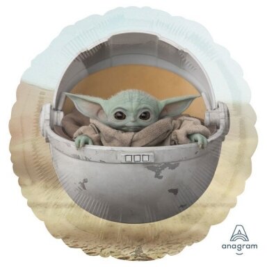 Folinis balionas ''Star Wars Mandalorian the Child''