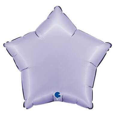 Folinis balionas žvaigždutė ''Satin Lilac''