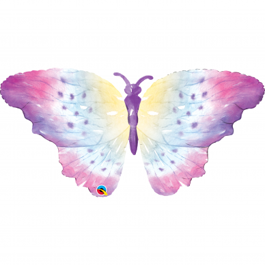 Folinis balionas ''Akvarelinis drugelis''
