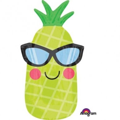 Folinis balionas ''Ananasas su akiniais''
