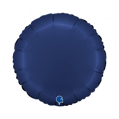 Folinis balionas apskritimas ''Satin Blue Navy'' Folinis balionas apskritimas ''Satin Blue Navy''