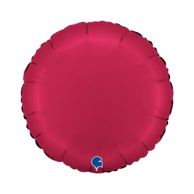 Folinis balionas apskritimas ''Satin Cherry'' Folinis balionas apskritimas ''Satin Cherry''
