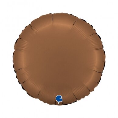 Folinis balionas apskritimas ''Satin Chocolate'' Folinis balionas apskritimas ''Satin Chocolate''