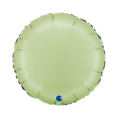 Folinis balionas apskritimas ''Satin Olive Green'' Folinis balionas apskritimas ''Satin Olive Green''
