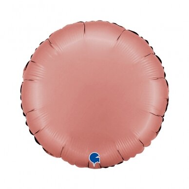 Folinis balionas apskritimas ''Satin Rose Gold'' Folinis balionas apskritimas ''Satin Rose Gold''