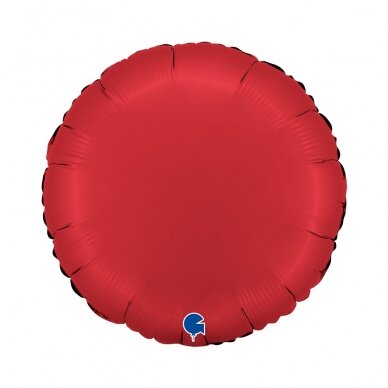 Folinis balionas apskritimas ''Satin Rubin Red'' Folinis balionas apskritimas ''Satin Rubin Red''