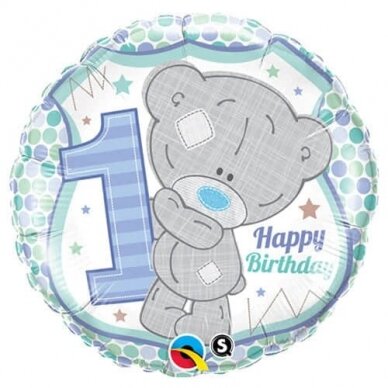 Folinis balionas ''Happy Birthday - berniukui''