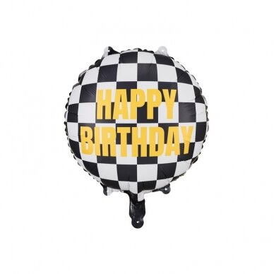 Folinis balionas ''Languotas Happy Birthday''