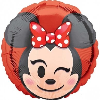 Folinis balionas ''Minnie emoji''