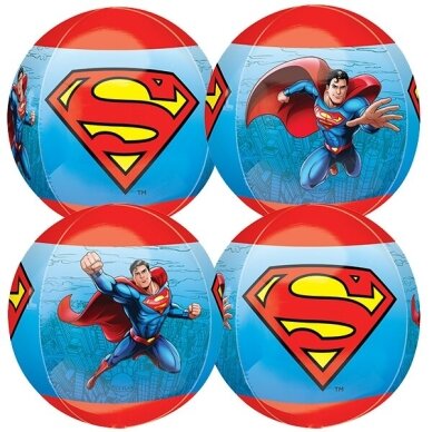 Folinis orbz balionas ''Superman'' Folinis orbz balionas ''Superman''