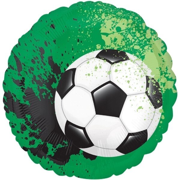 Folinis balionas su futbolo kamuoliu Folinis balionas su futbolo kamuoliu