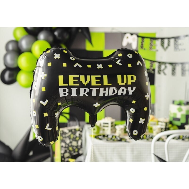 Folinis balionas ''Level Up Birthday'' 1 Folinis balionas ''Level Up Birthday'' 1