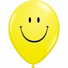 Geltonas balionas ''Šypsenėlė'' (28cm)