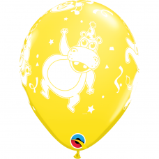 Geltonas balionas ''Vakarėlio gyvūnai'' (28cm)