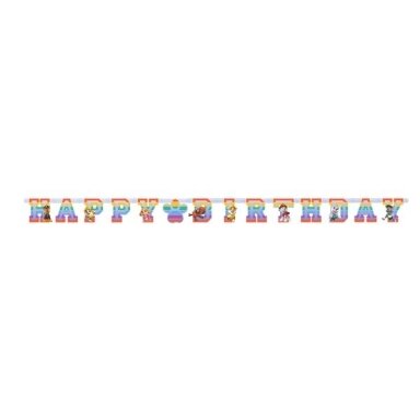 Girlianda ''Šuniukai Patruliai - Happy Birthday''