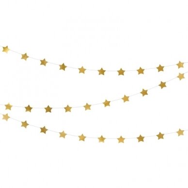 Girlianda ''Auksinės žvaigždutės''