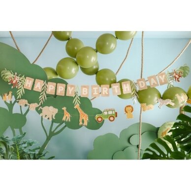 Girlianda ''Happy Birthday - safaris'' 1 Girlianda ''Happy Birthday - safaris'' 1